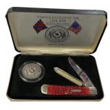 Case DR6254 SS Famous Battles of Civil War Folding