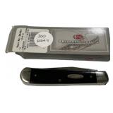 Case 2254 SS Black Trapper Folding Knife