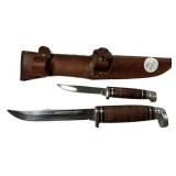 Case 316-5 and M3 Finn Fixed Blade Knives