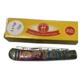 Kissing Crane KC5565 Mardi Gras Folding Knife