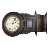 Antique Japanese Daruma Wall Clock