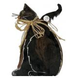 K. McCarthy Folk Art Cat Cutout 2002