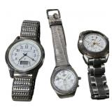 Lot of 3 Wristwatches Mixed Brands