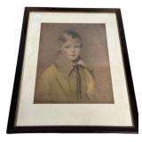 19"h., 15"w Arthur Garratt Framed Print