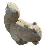 Cast Stone Squirrel Garden Statue