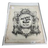 1862 Civil War Sheet Music Geo F Root