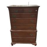 Mahogany Chest-on-Chest Dresser