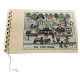 Signed Ethel Wright  Mohammed Embroidery Book "Th