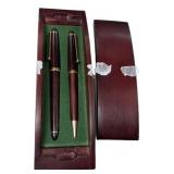 Rosewood Pen & Pencil Set in Box