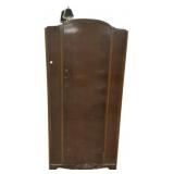 Vintage Single-Door Wood Wardrobe