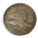 1858 Flying Eagle Cent US Penny
