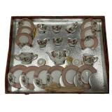 Vintage Miniature Porcelain Tea Set