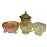 Depression Glass & Carnival Glass Lot