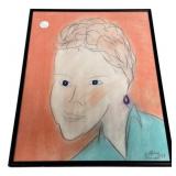 17"h., 14"w Anthony McCraw 1998 Painting