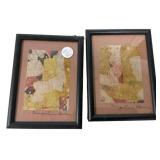 8"h., 6"w Signed Artwork Framed