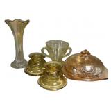 Depression Glass Lot - 5 Pieces