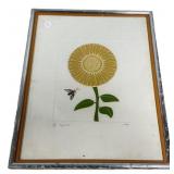 17"h., 16"w Signed Claw Happiness 131/200 Paper