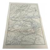 Civil War Map Grant Sheridan 1864