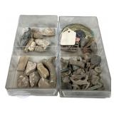 Lot of Civil War Fragments and Geological Finds