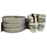 Italian Villa Ceramic Dinnerware Set