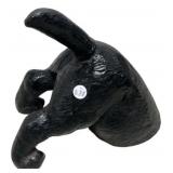 Cast Iron Black Bear Figurine