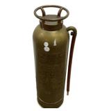 SOS Defender Brass Fire Extinguisher