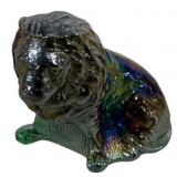 Fenton Glass Lion Figurine