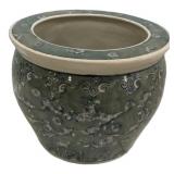 Chinese Ceramic Planter Cherry Blossom