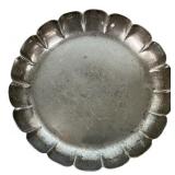 3.881 ozt Scalloped Edge Sterling Silver Tray