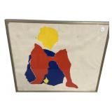 Blanche Desmond Batson Artwork 21"h., 24"w