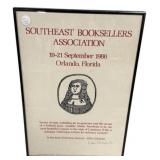 20"h., 14"w Southeast Booksellers Association Po