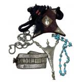 Tuareg Silver Jewelry & Amulet Lot