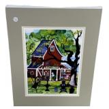Matted Print "Good Ole