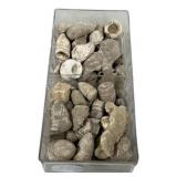 Collection of lead Civil War-era mini balls and ri