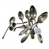 Assorted Sterling Spoons