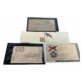 Civil War Era Patriotic Covers Lot