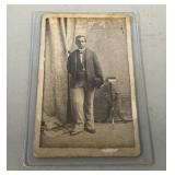 CDV Photo African American Man c.1870s