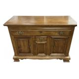 Colonial Style Wood Buffet Sideboard