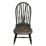 Antique Windsor Brace-Back Side Chair
