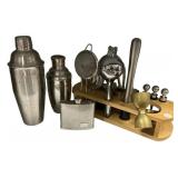 Stainless Steel Bar Tool Set & Shakers