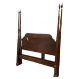 Mahogany Four Poster Bed Headboard and Foot Board