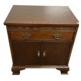Baker Furniture Chippendale Style Mahogany Nightst