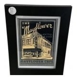 8"h., 6"w Framed Mayflower Cafe Print Jackson MS