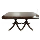 Duncan Phyfe Double Pedestal Dining Table