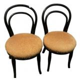 Pair Thonet-Style Bentwood Chairs