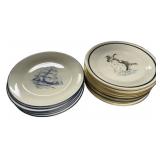 Lenox Special Plates Ship & Geese Lot