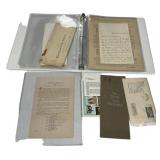 Civil War Era Documents & Ephemera Lot