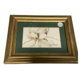 9.5" h 7"w Magnolia Watercolor by Daryl Pettyjoh