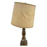 Onyx Table Lamp w/ Pierced Shade