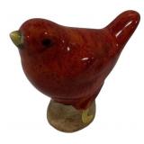 Wolfe Red Bird Figurine